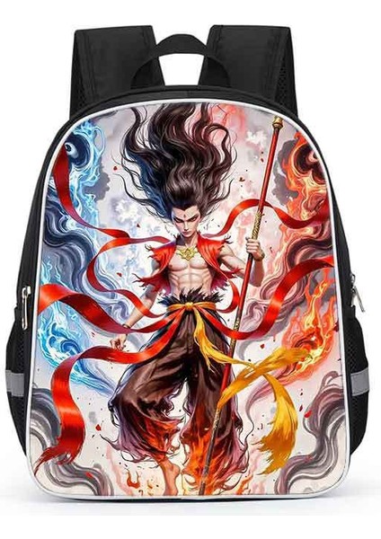 Nezha Okul Çantası Ilkokul Öğrencileri Karikatür Çocuk Anaokulu 1-2 Sınıf Kız Okul Çantası (Yurt Dışından)