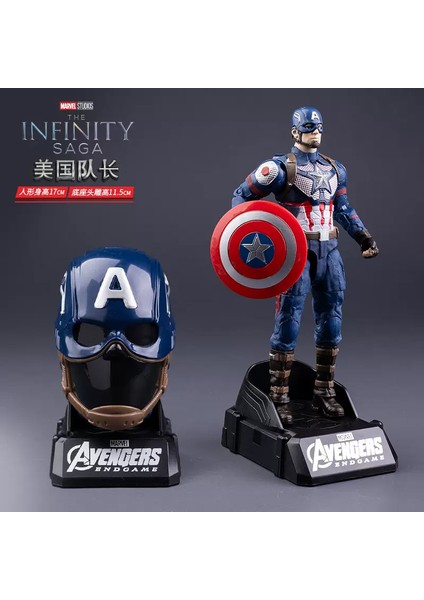 Marvel Iron Man Yenilmezler Örümcek Adam Erkek ve Kız Çocuk Oyuncakları Team America Model Mankenler (Yurt Dışından)
