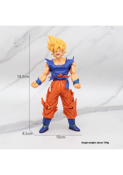 Yedi Dragon Ball Süper Saiyan El Yapmak Için Anime Modeli Çevre Süsleri Sun Wukong Vegeta Klasik Süper Sai (Yurt Dışından)