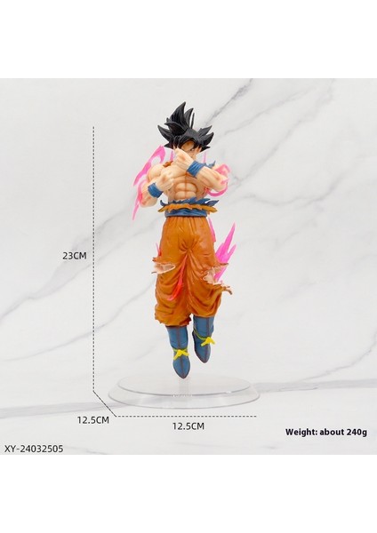 Yedi Dragon Ball Süper Saiyan El Yapmak Için Anime Modeli Çevre Süsleri Sun Wukong Vegeta Klasik Süper Sai (Yurt Dışından)