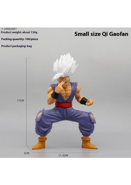 Yedi Dragon Ball Süper Saiyan El Yapmak Için Anime Modeli Çevre Süsleri Sun Wukong Vegeta Klasik Süper Sai (Yurt Dışından)