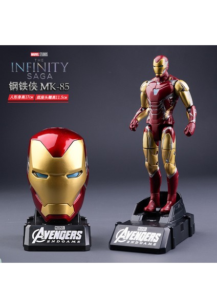 Marvel Iron Man Yenilmezler Örümcek Adam Erkek ve Kız Çocuk Oyuncakları Team America Model Mankenler (Yurt Dışından)