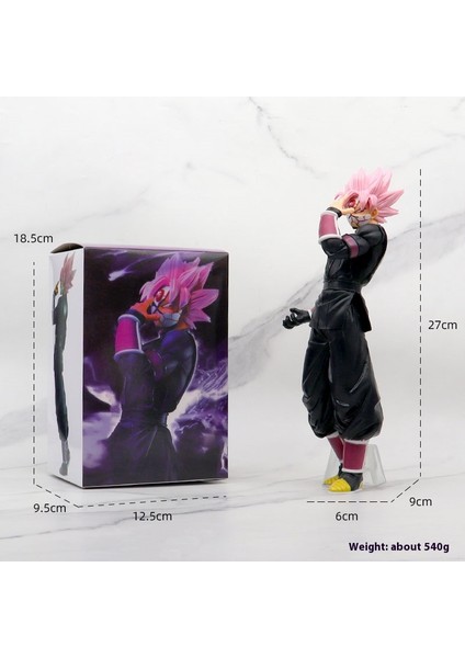 Yedi Dragon Ball Süper Saiyan El Yapmak Için Anime Modeli Çevre Süsleri Sun Wukong Vegeta Klasik Süper Sai (Yurt Dışından)