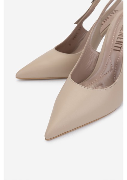 Kadın Bej Topuklu Ayakkabı 1096 9801 Bn Ayk Y25 Nude Dr modelleri