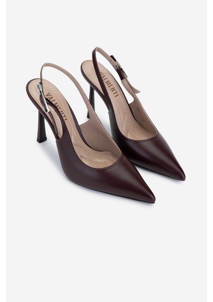Kadın Bordo Topuklu Ayakkabı 1096 9801 Bn Ayk Y25 Bordo Dr fiyatları