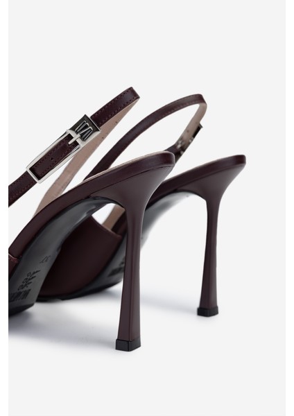 Kadın Bordo Topuklu Ayakkabı 1096 9801 Bn Ayk Y25 Bordo Dr fırsatları