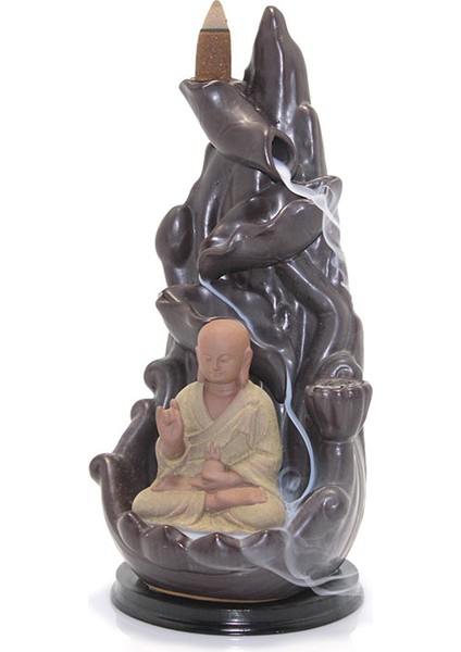 Tütsülük Geri Akış Şekilli Seramik Buda