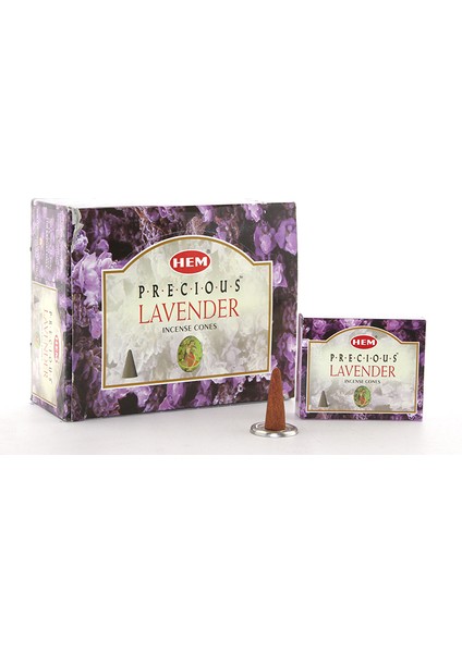 Tütsü Konik Şekilli Aromalı Lavender