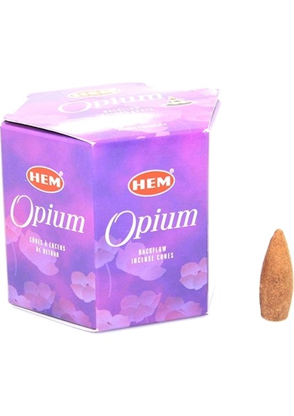 Tütsü Geri Akış Şekilli Aromalı Opium