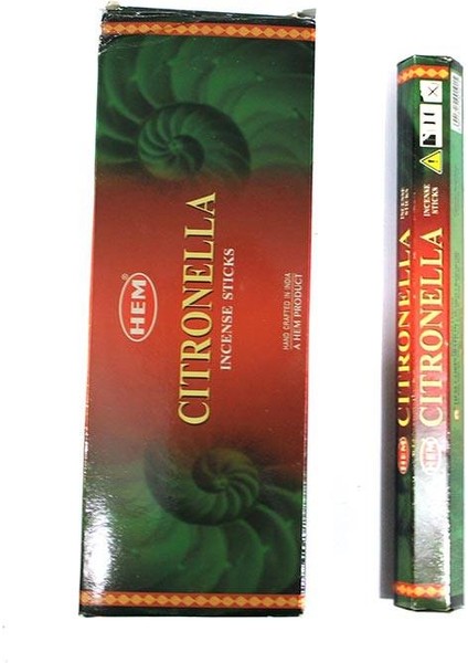 Tütsü Çubuk Aromalı Citronella