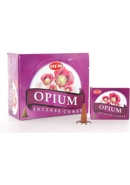 Tütsü Konik Şekilli Aromalı Opium