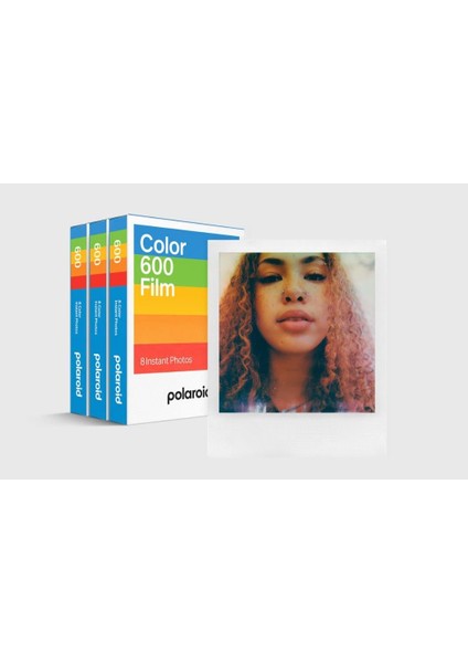 Polaroıd Color Fılm For 600 Trıple Pack