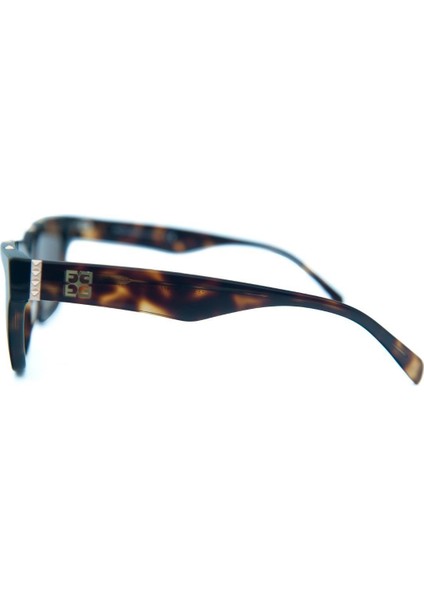 Ff 1477 250 56 Kadın Kare Kırçıllı Kahverengi Kemik Güneş Gözlüğü modelleri