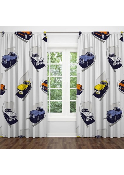 3D Baskılı Fon Perde 73