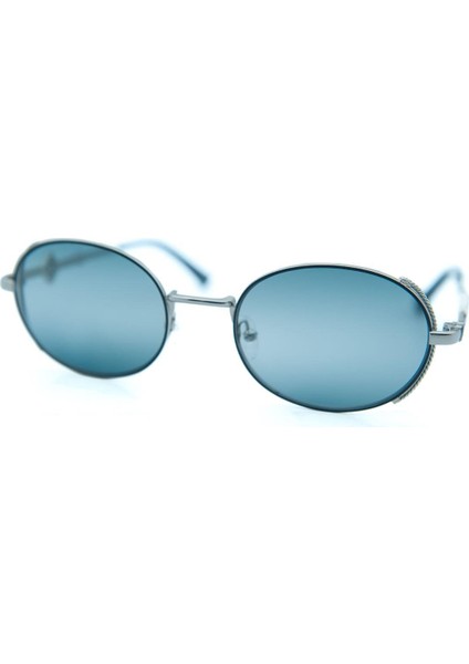 Ff 1484 470 54 Unisex Oval Gri Metal Güneş Gözlüğü