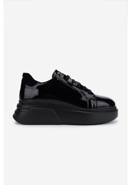 Erkek Hakiki Deri Siyah Rugan Sneakers & Spor Ayakkabı 771 35110 Erk Ayk Y25 Sıyah Rgn
