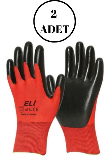 2 Adet Iş Eldiven 9 Numara, Iş Eldiveni