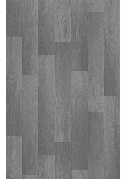 1.5 Metre EN - DAR PARKE DESEN GRİ - PVC Zemin Kaplama - Keçeli Kalın - Yer Döşemesi Mineflo