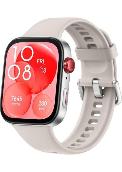 Huawei Watch Fit 3 Uyumlu 3 Adet Şeffaf Ultra Koruyucu Nano Jelatin