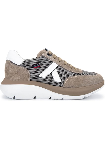 Erkek Deri & Tekstil Bej Sneakers & Spor Ayakkabı 618 61201 Erk Ayk Y25 Pıedra