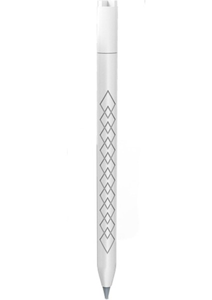 Apple Pencil (Usb-C) Için Elmas Dokulu Silikon Kılıf Stylus Kalem Koruyucu Kılıf-Beyaz (Yurt Dışından)