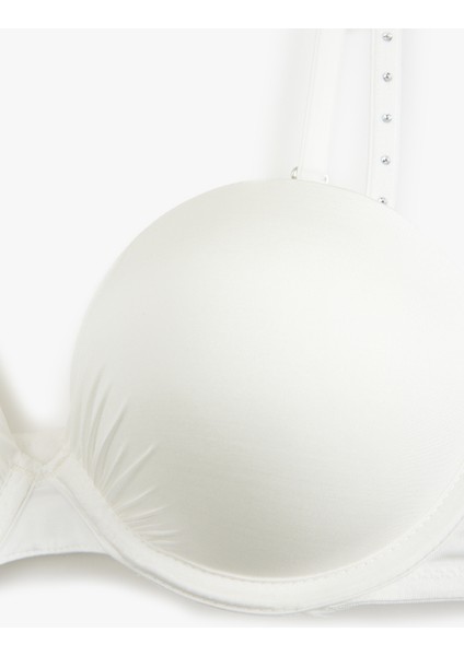 Bridal Taş Detaylı Destekli Ekstra Dolgulu Sütyen fiyatları