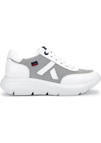 Erkek Deri & Tekstil Beyaz Sneakers & Spor Ayakkabı 618 61201 Erk Ayk Y25 Bıanco