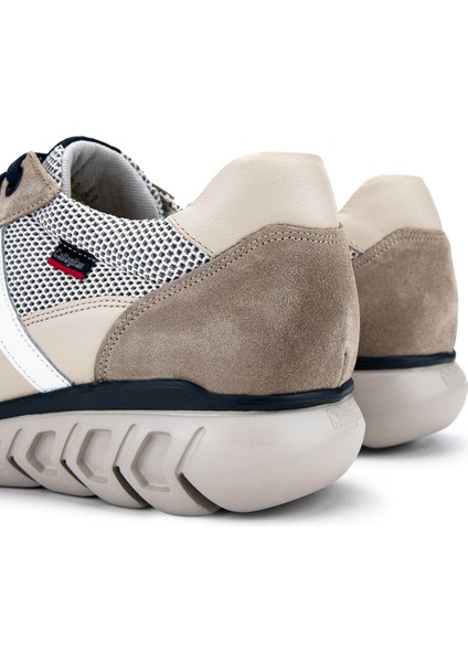 Erkek Deri & Tekstil Bej/beyaz Sneakers & Spor Ayakkabı 618 12923 Erk Ayk Y25 Pıedra/blanco indirimleri