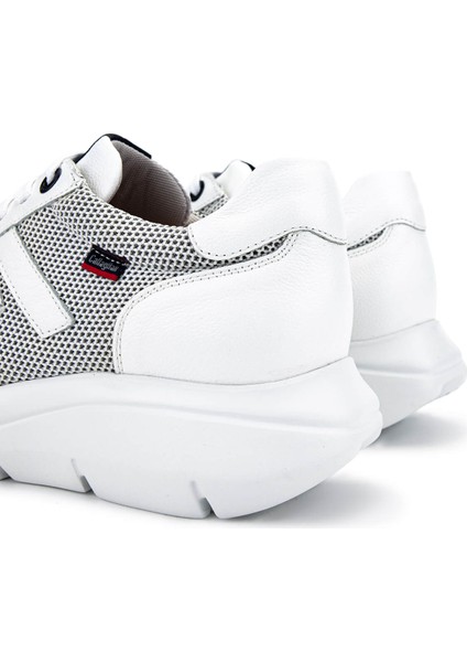 Erkek Deri & Tekstil Beyaz Sneakers & Spor Ayakkabı 618 61201 Erk Ayk Y25 Bıanco