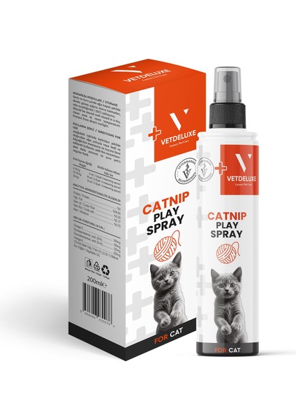 Catnip Play Spray Kediler Için Kediotlu Oyun Spreyi 150 ml