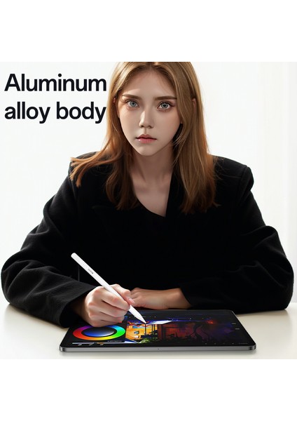 Yesıdo ST17 iPad Stylus Kalem Şarj Edilebilir Dokunmatik Ekran Kalemi Hassas Yazma Çizim Aracı (Yurt Dışından)