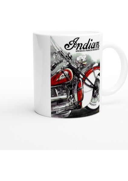 Indian Klasik Motosiklet Baskılı Kupa Bardak fiyatları