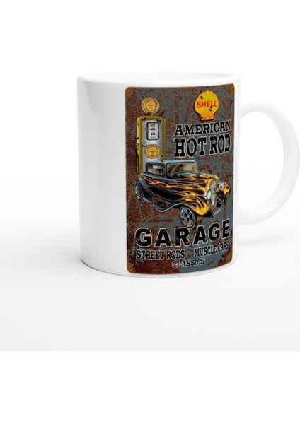 Alev Desenli Hot Rod Araba Kupa fiyatları