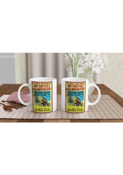 Heidelberg Pistinde Retro Motosiklet Yarışı Kupa indirimleri