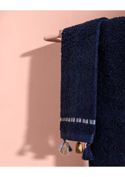 Gland 2'li %100 Pamuk El Havlusu - Lacivert fiyatları