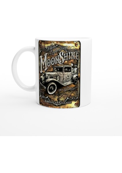 White Lightning Moonshine Kupa Bardak