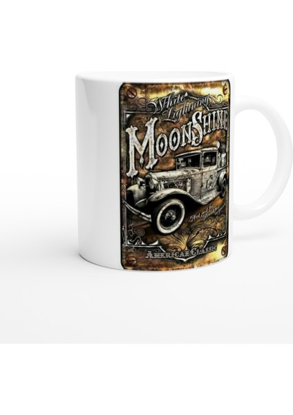 White Lightning Moonshine Kupa Bardak