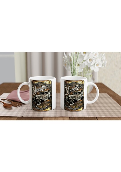 White Lightning Moonshine Kupa Bardak
