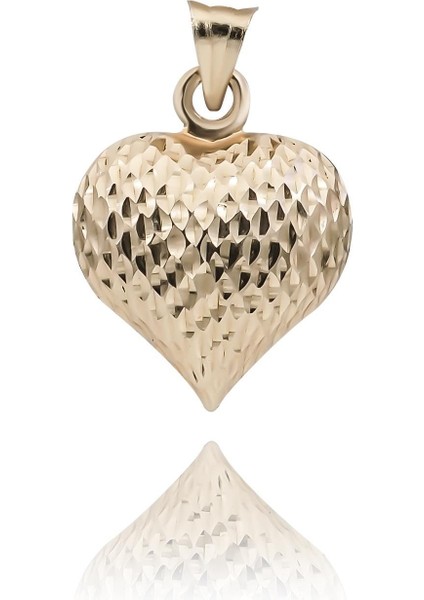 Dokulu Kalp Charm