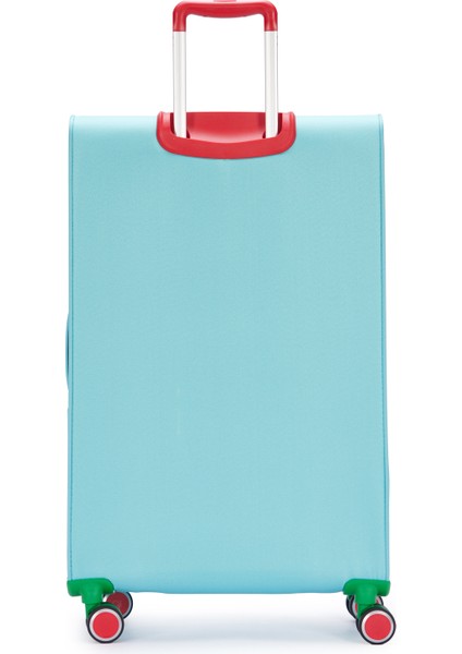 Benetton Büyük Boy Kumaş Valiz Aqua Bnt2200 fiyatları