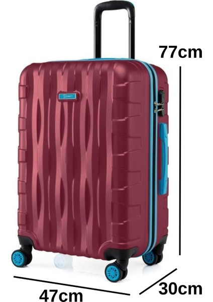 Büyük Boy Valiz 4x2 Teker Bordo 1167 fiyatları