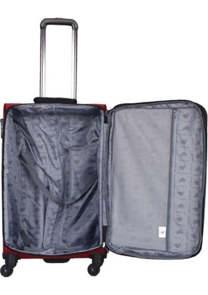 Orta Boy Kumaş Valiz Bordo 9102 fırsatları
