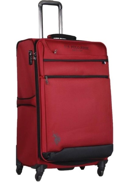 Büyük Boy Kumaş Valiz Bordo 9102 modelleri
