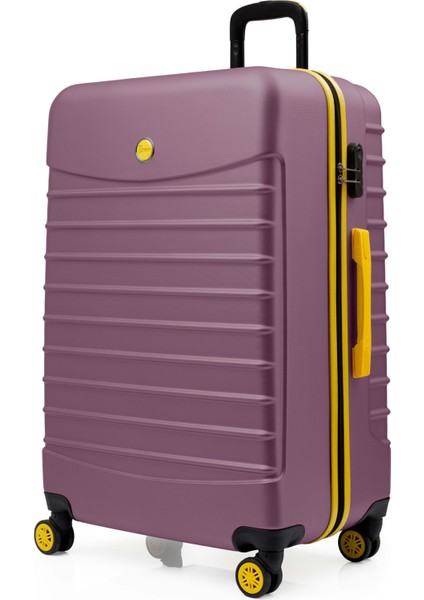 3'lü Valiz Seti Büyük Boy - Orta Boy - Kabin Boy Rose 1168