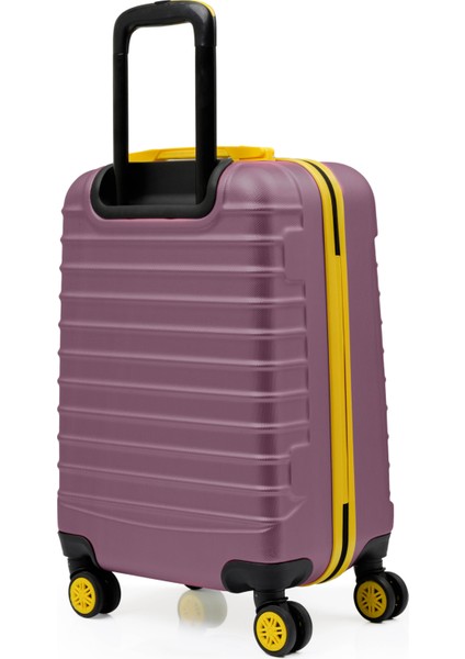 2'li Valiz Seti Büyük Boy - Kabin Boy Rose 1168