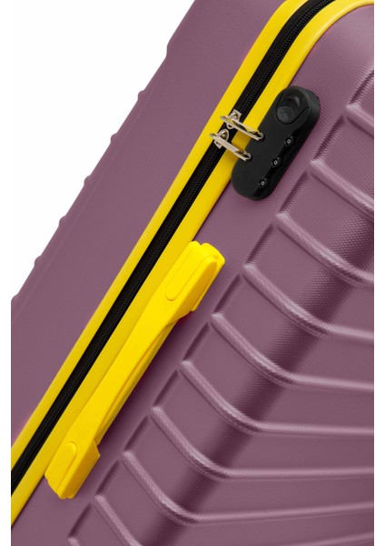 2'li Valiz Seti Büyük Boy - Kabin Boy Rose 1168