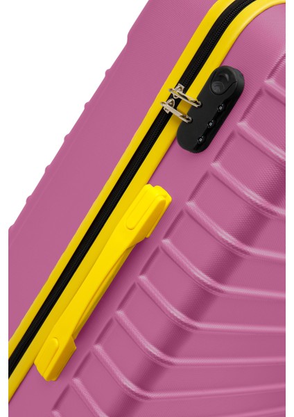 2'li Valiz Seti Büyük Boy - Orta Boy Pembe 1168