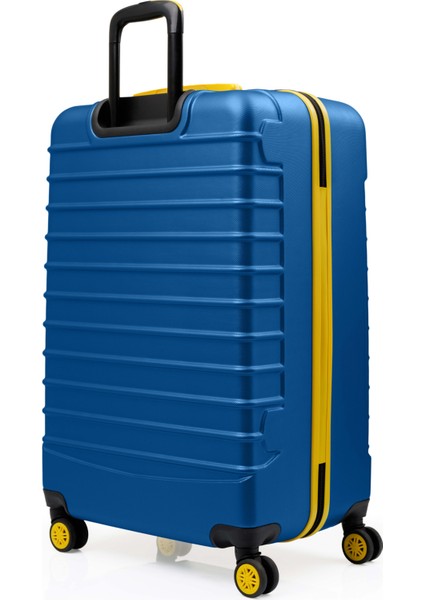 2'li Valiz Seti Büyük Boy - Kabin Boy Lacivert 1168
