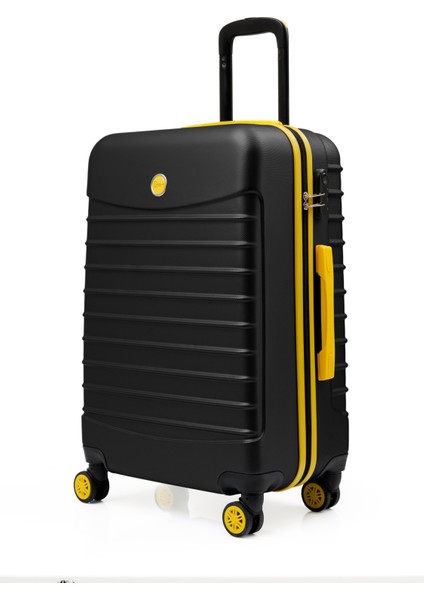 2'li Valiz Seti Orta Boy - Kabin Boy Siyah 1168 indirimleri