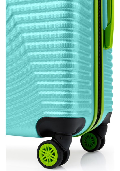 Kabin Boy Valiz 4x2 Teker Su Yeşili 1169
